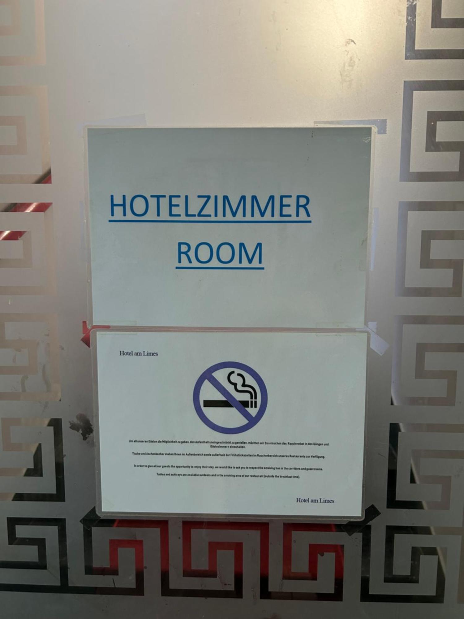 "Am Limes" Hotel เอนส์ ภายนอก รูปภาพ